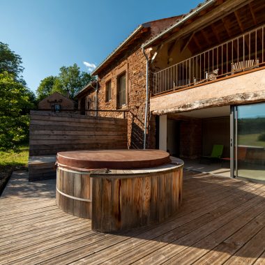 le Spa au Brugas gîte Aveyron
