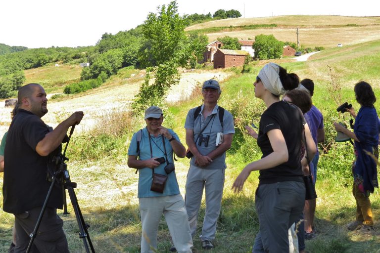 Animation rapaces avec Jean Ramière ornithologue