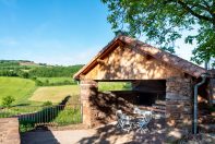 la cuisine d'été gîte Aveyron