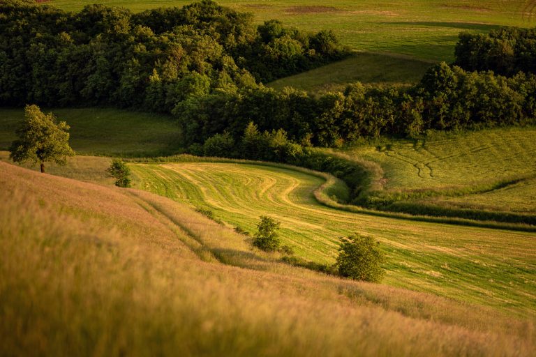 les paysages autour du Brugas
